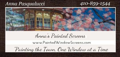See my latest works at www.PaintedWindowScreens.com