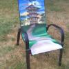 Pagoda Boh Patio Sling Chair front